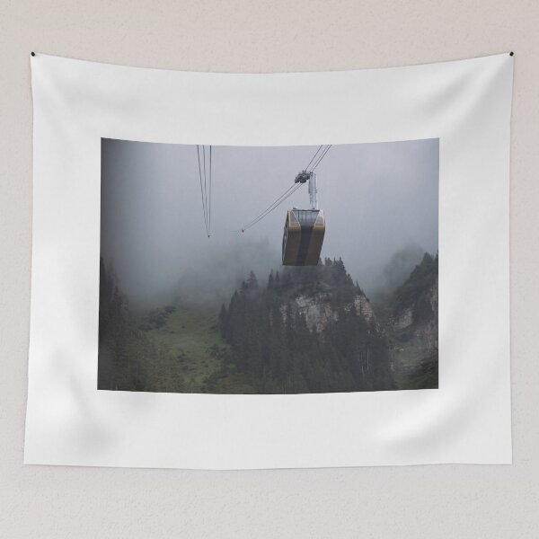 Item preview, Cable car from Wengen to Männlichen designed and sold by svanaerschot.