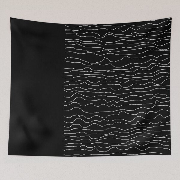 Item preview, White Wavy Lines designed and sold by ARCHMNML.