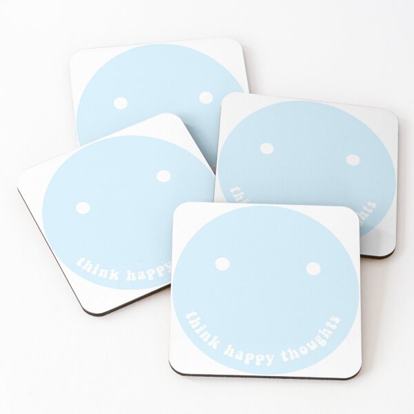 Item preview, "Think Happy Thoughts" Smiley Face designed and sold by bluesbebe.