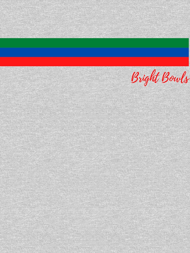 red green and blue stripes by BRIGHTBOWLS