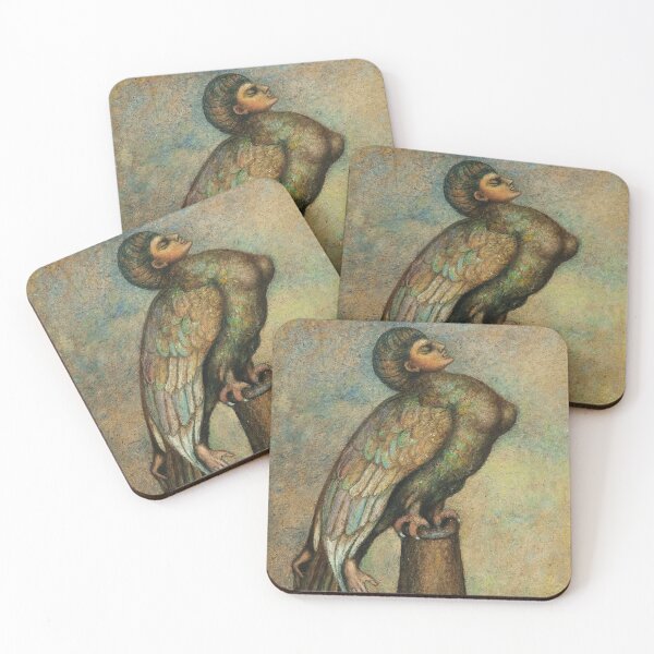 Artikelvorschau, Vampire in the form of a bird entworfen und verkauft von Vintage Designs +.