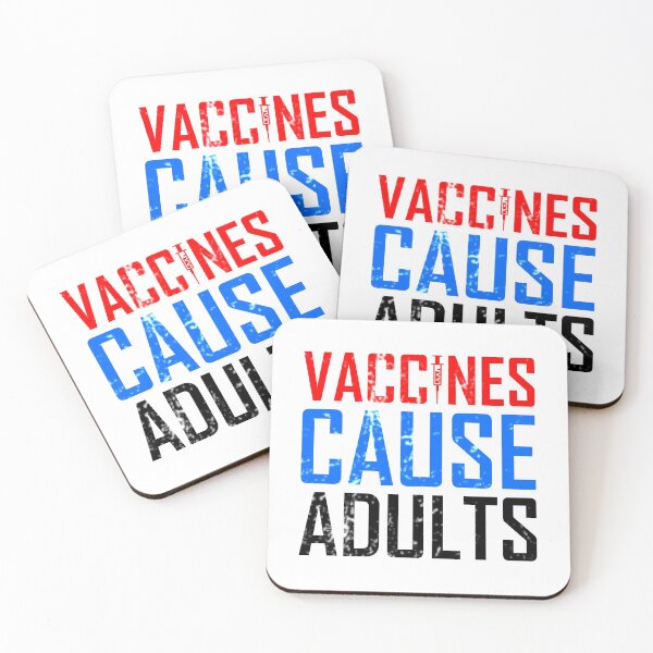 Item preview, Vaccines Cause Adults designed and sold by AJ-DesignCo.