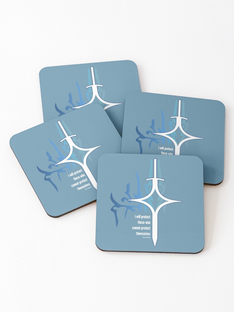 Kaladin Stormblessed Quote Stormlight Archive Coasters Set Of 4 By Martinlomas Redbubble