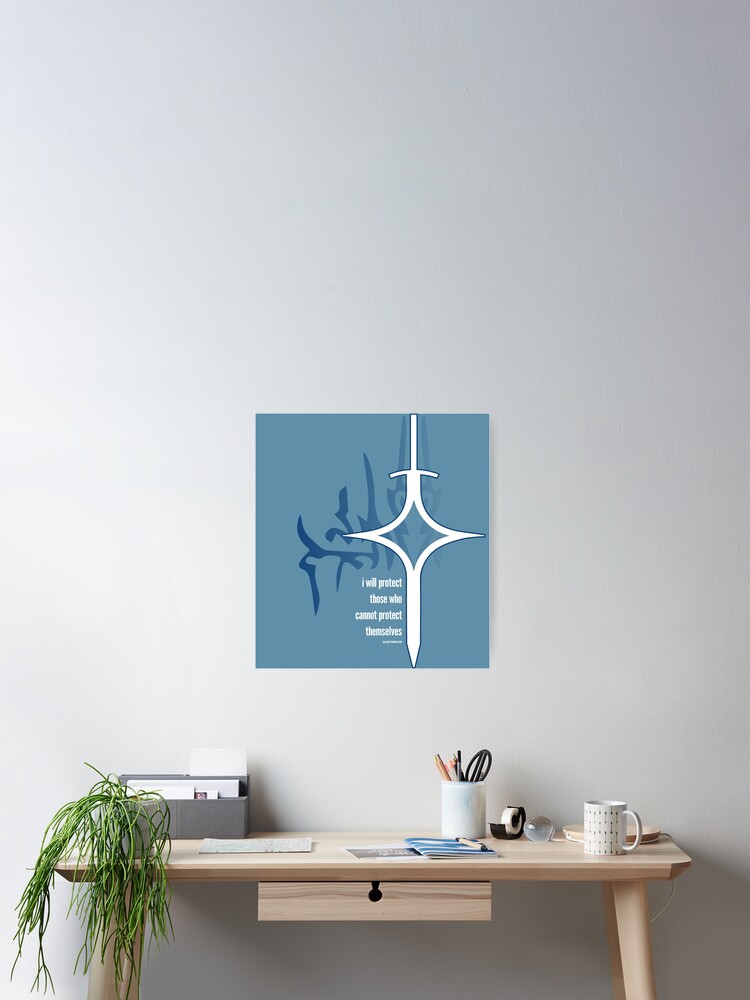 Kaladin Stormblessed Quote Stormlight Archive Poster By Martinlomas Redbubble