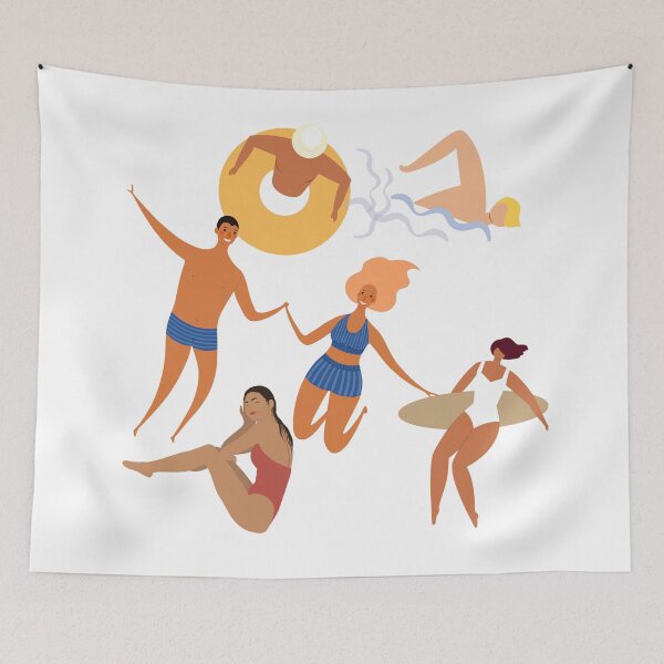 Item preview, Type of people on beach designed and sold by Ani1111.