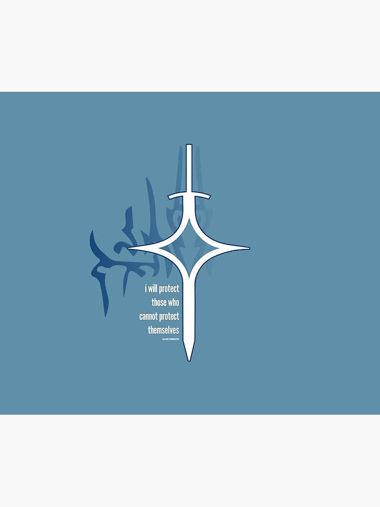 Kaladin Stormblessed Quote Stormlight Archive Comforter By Martinlomas Redbubble