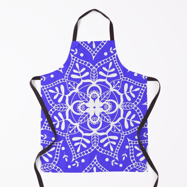 Item preview, Mandala Purple Blue bkgrd designed and sold by Orchyd.