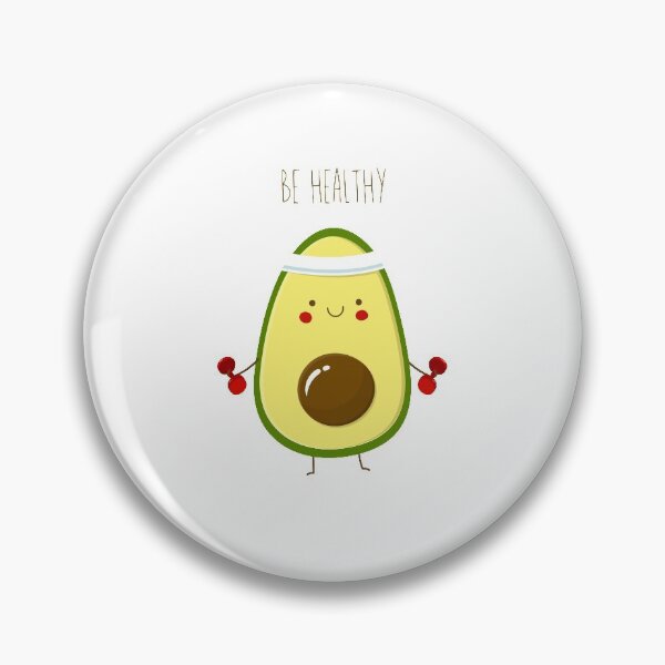 Athletic Avocado Pin