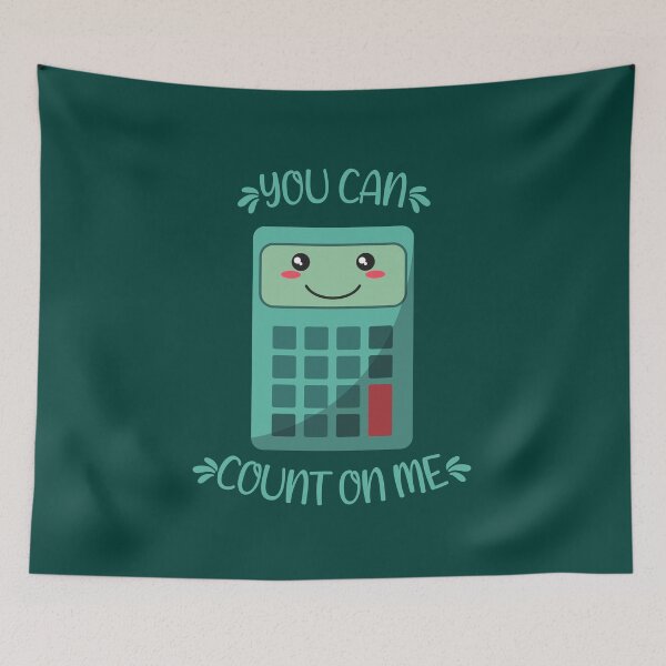 Item preview, You can count on me Kawaii calculator designed and sold by KawaiiPark.