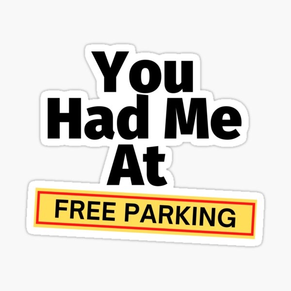 Redneck Parking Only violators severly beaten Funny Novelty Stickers Med SM1-197 