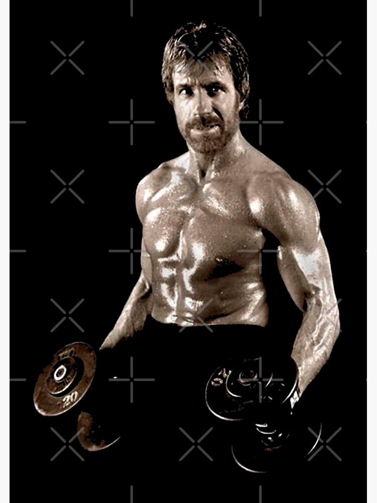 Disover Chuck Norris Muscle Premium Matte Vertical Poster
