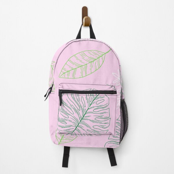 Item preview, Tropical Leaves in Pink Pastel designed and sold by kosethk.