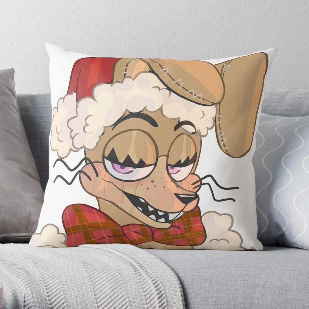 Glitchtrap Plush Throw Pillow for Sale by chronodia