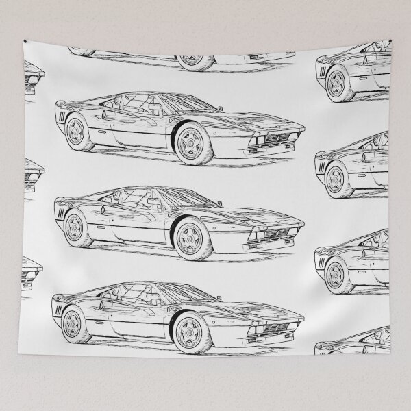 Item preview, 288 GTO Wireframe designed and sold by Auto-Prints.