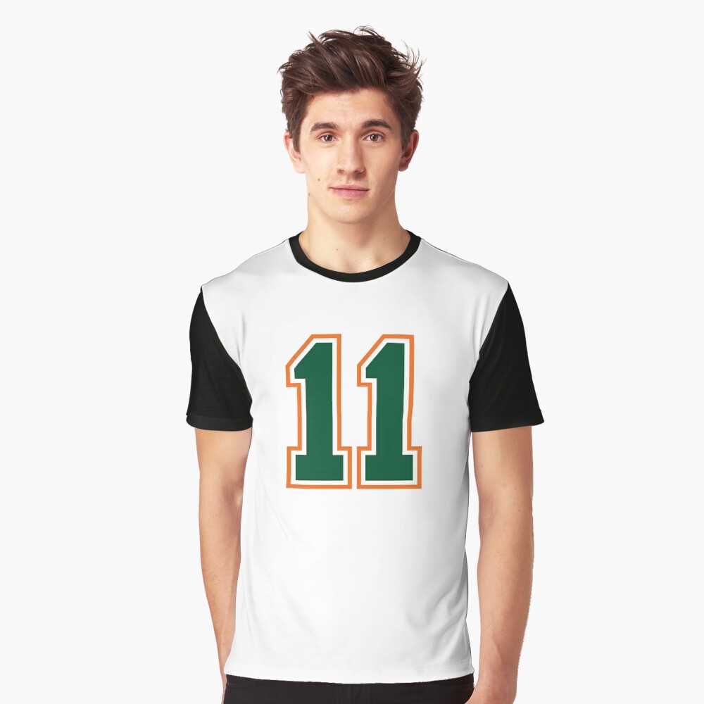 11 Jersey Number Number Eleven Straight From Miami | Art Print