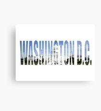 Washington DC Canvas Print