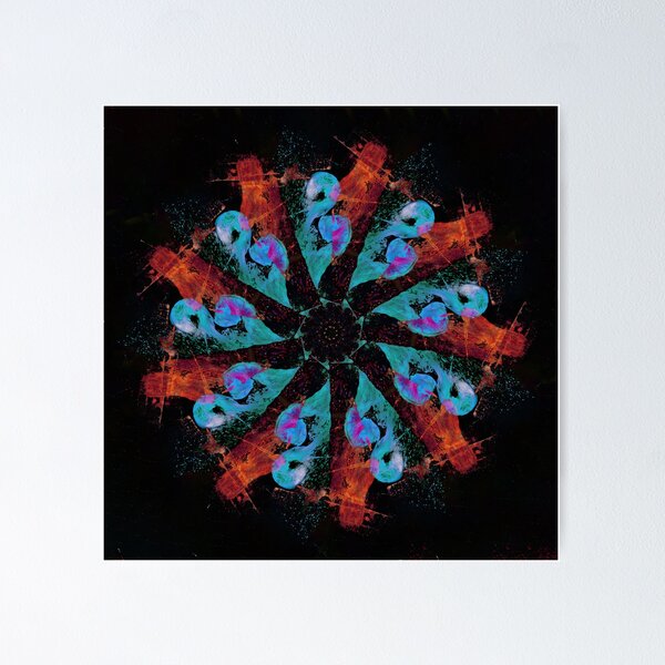 Item preview, STP Screen Transfer Process - 685 - WDVMM - 1044 - Fiddleheads Mandala 1 04 designed and sold by WetdryvacRB01.