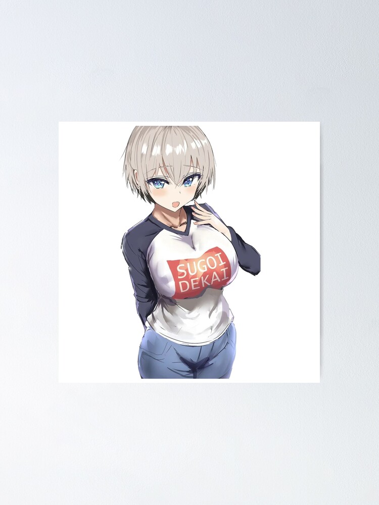 Uzaki-chan Wants to Hang Out! Anime Girl Short Hair Big Boobs