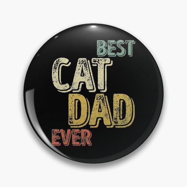 Item preview, Best Cat Dad Ever Shirt Funny Christmas Gift Father's Day designed and sold by KuznecovaDesign.