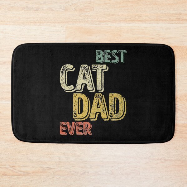 Item preview, Best Cat Dad Ever Shirt Funny Christmas Gift Father's Day designed and sold by KuznecovaDesign.