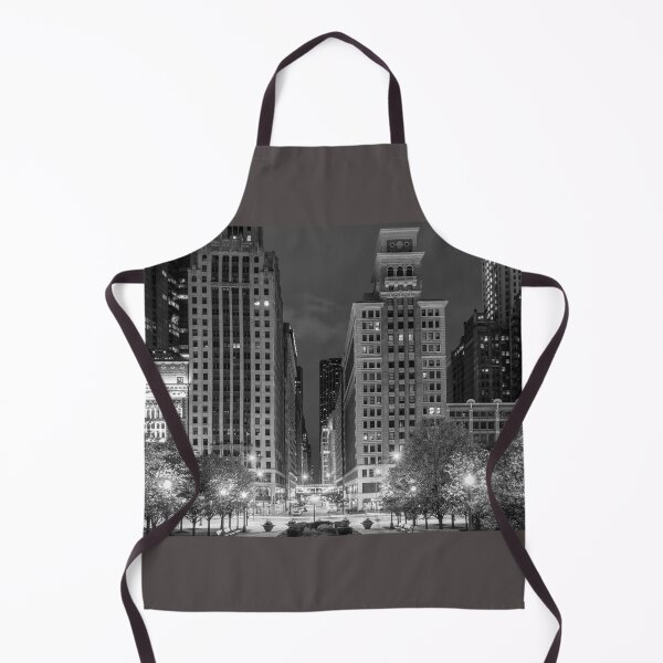 Item preview, Madison Street Night Grayscale designed and sold by mljdwhite.