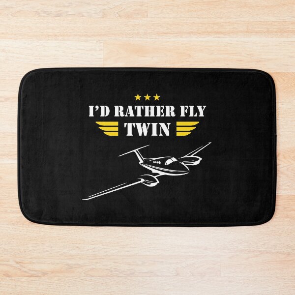 Item preview, I'D RATHER FLY TWIN - Aviation Addiction designed and sold by pannolinno.