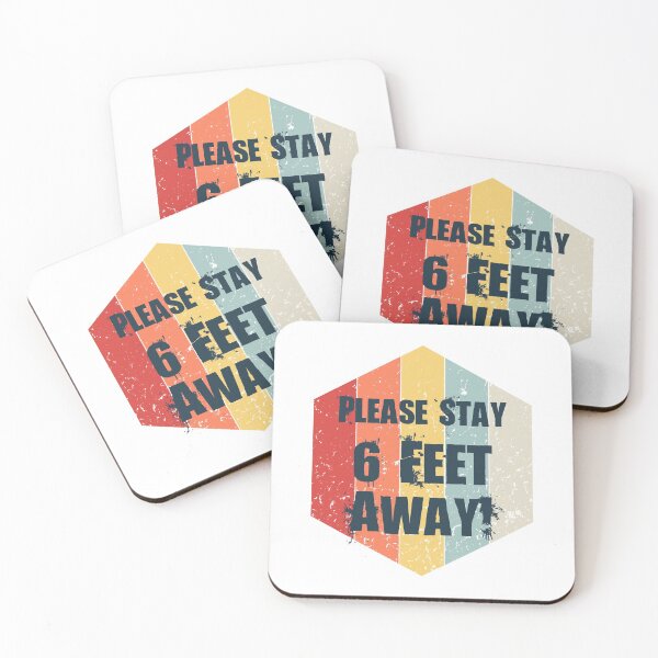 Item preview, Please Stay 6 Feet Away! designed and sold by zeg-shop.