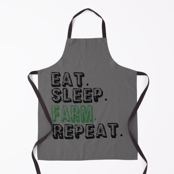 Item preview, Eat Sleep Farm Repeat Funny Farmers designed and sold by ByTekk.