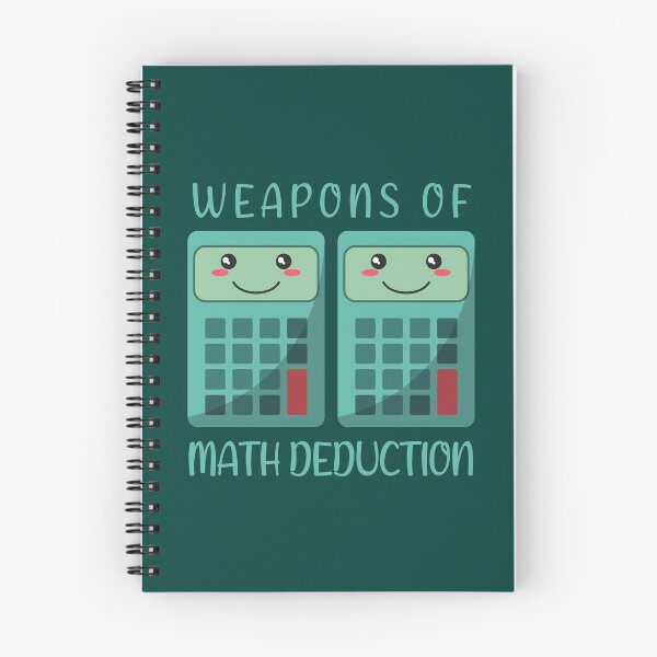 Item preview, Weapons of math deduction Kawaii calculator designed and sold by KawaiiPark.