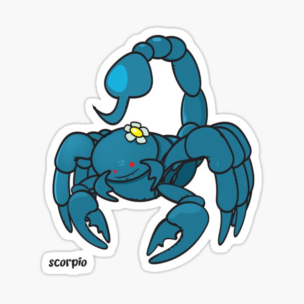 funny zodiac/scorpio Sticker