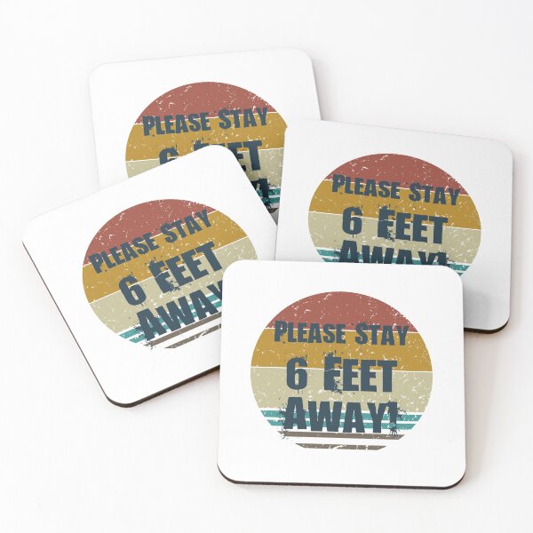 Item preview, Please Stay 6 Feet Away! designed and sold by zeg-shop.