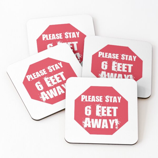 Item preview, Please Stay 6 Feet Away! designed and sold by zeg-shop.