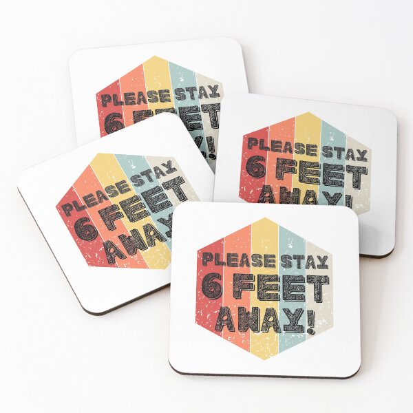 Item preview, Please Stay 6 Feet Away! designed and sold by zeg-shop.