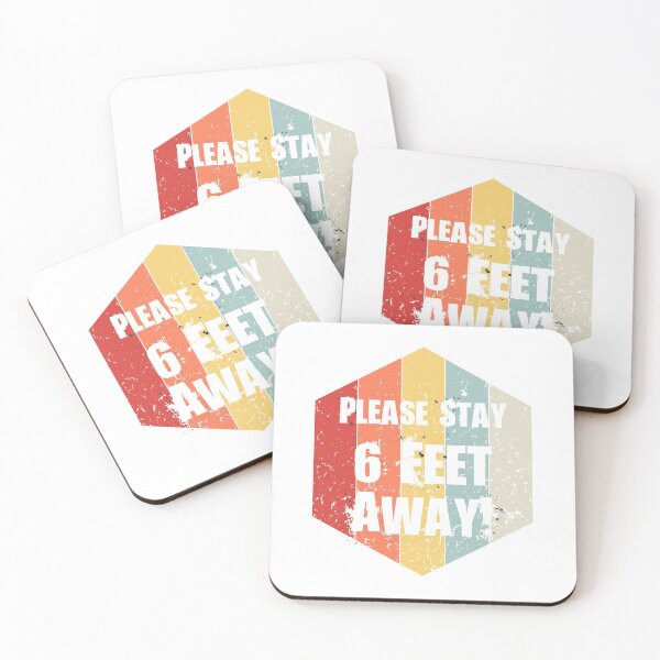 Item preview, Please Stay 6 Feet Away! designed and sold by zeg-shop.