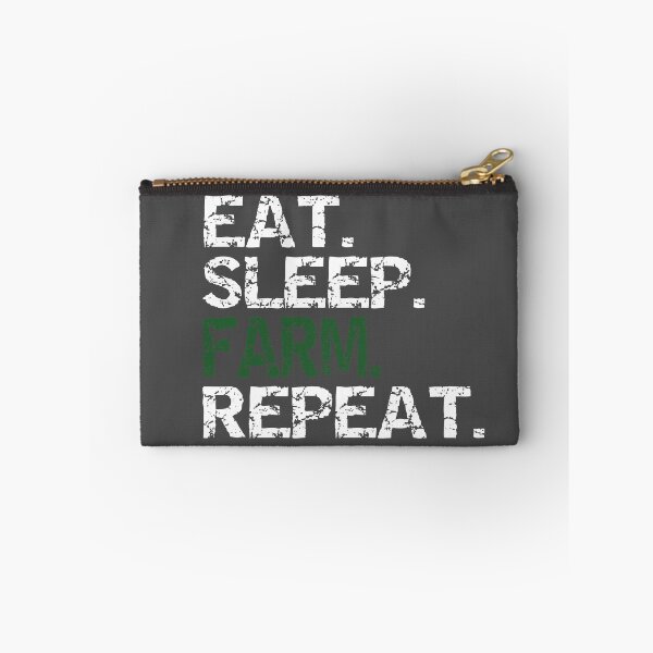 Aperçu de l'œuvre Mangez Sleep Farm Répétez Funny Farming créée et vendue par ByTekk.