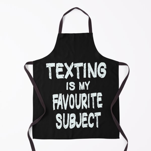 Item preview, texting is my favourite subject designed and sold by Urbo Panda.