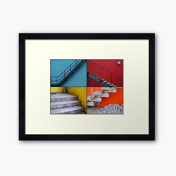 Stairs Framed Art Print