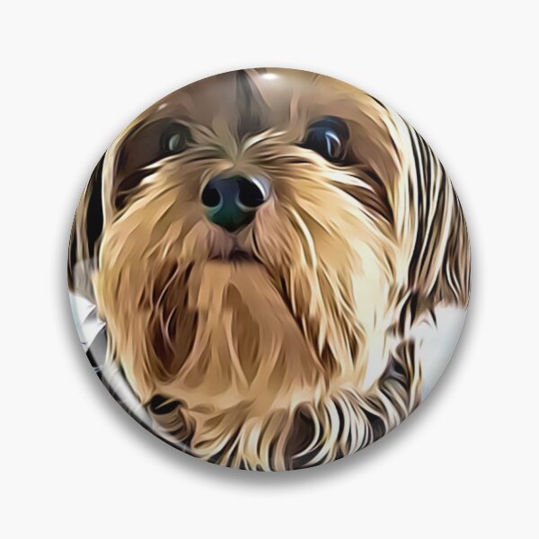 Item preview, Cute Yorkie Yorkshire Terrier Puppy Dog Digital Painting designed and sold by adriana-holmes.