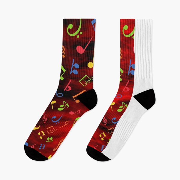 Item preview, Music Note Flames Pattern 3 designed and sold by kyds.