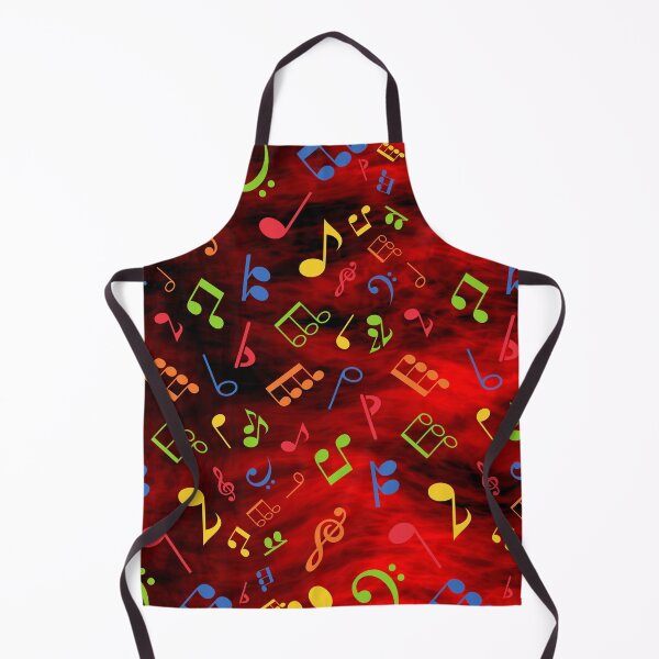 Item preview, Music Note Flames Pattern 3 designed and sold by kyds.