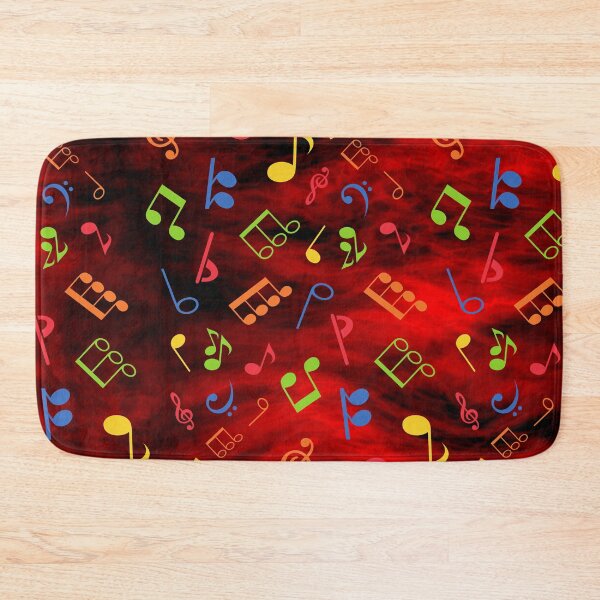 Item preview, Music Note Flames Pattern 3 designed and sold by kyds.