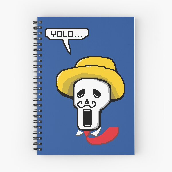 Item preview, Skull says yolo designed and sold by Yeaha.
