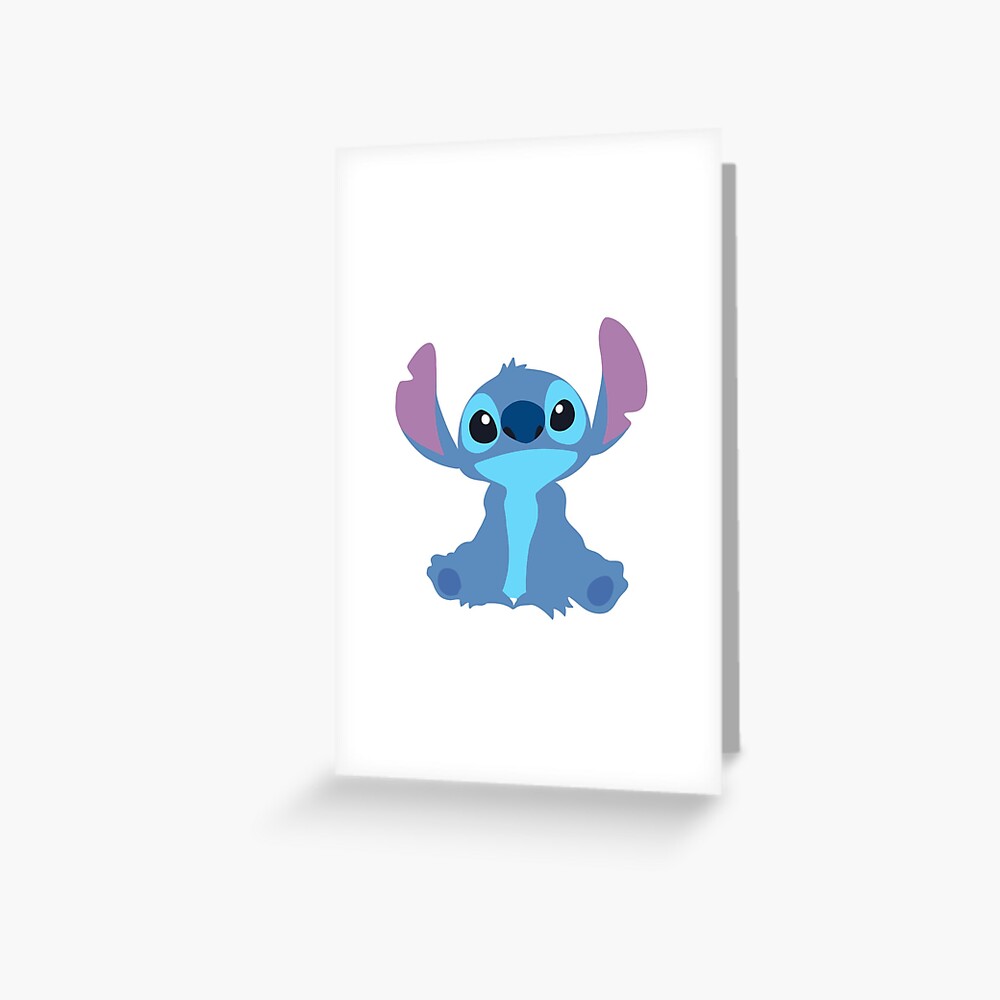 Cute stitch alien Art Print