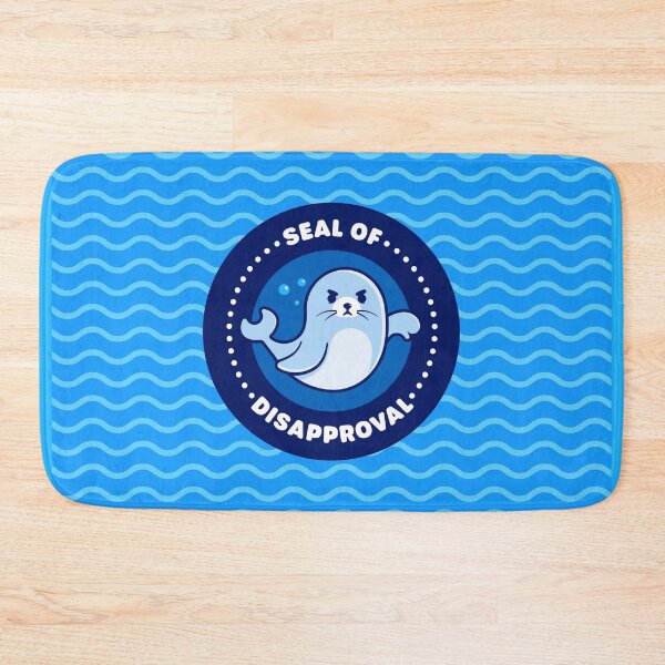 Item preview, Seal of Disapproval - Cute Seal Pun designed and sold by Gudland.