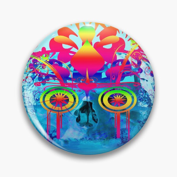 Item preview, Psychedelic Skull designed and sold by Icarusismart.