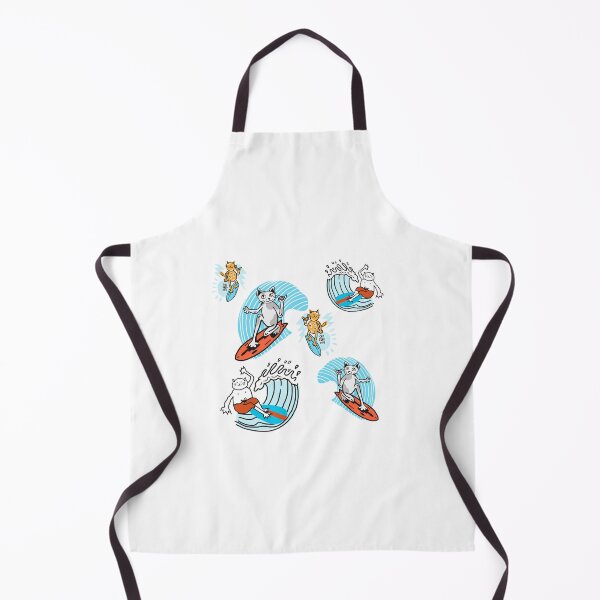 Item preview, CAT surfing surf cats love cats waves  designed and sold by Tropical Blood.