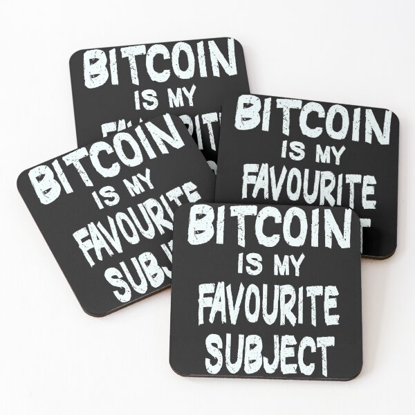 Item preview, bitcoin is my favourite subject designed and sold by Urbo Panda.