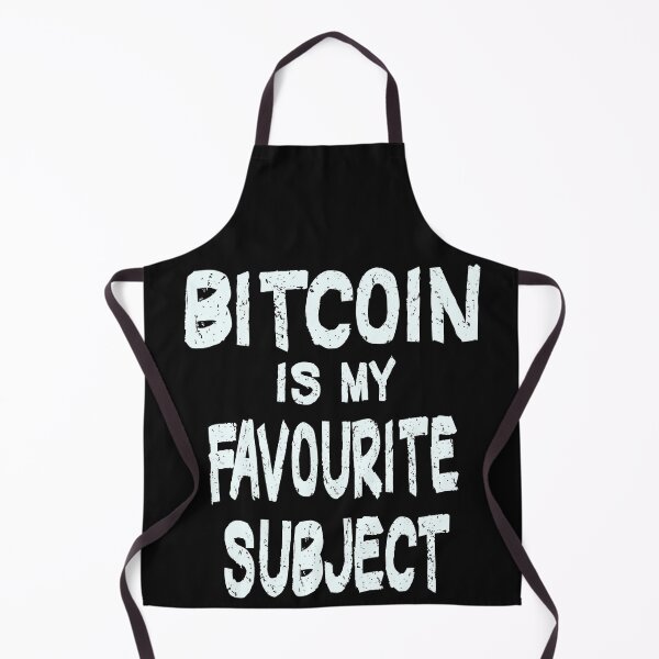 Item preview, bitcoin is my favourite subject designed and sold by Urbo Panda.