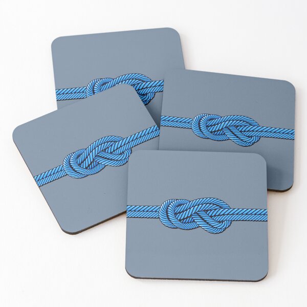 Item preview, Blue mountaineering knots - climbing designed and sold by MadandMean.