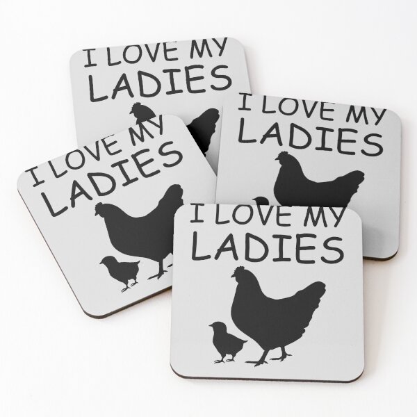 Item preview, I Love My Ladies Funny Chicken Farming designed and sold by ByTekk.